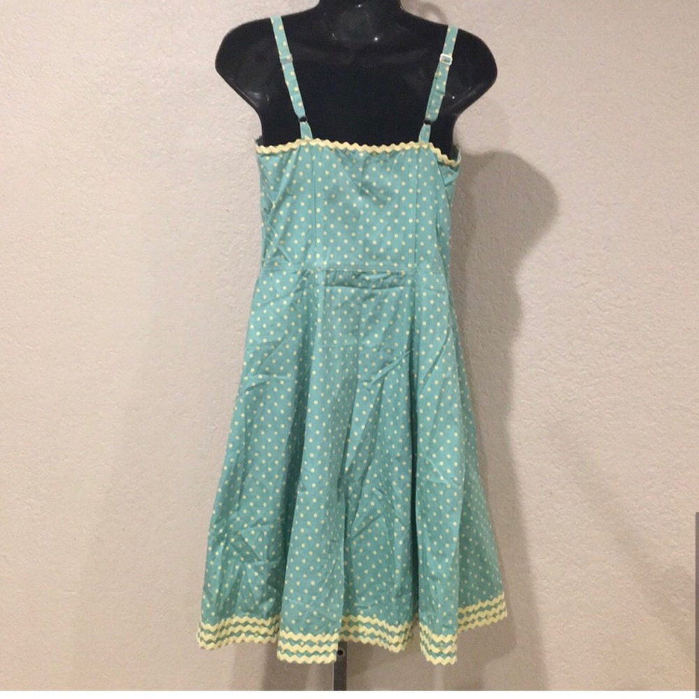 Rare Vintage Betsey Johnson Retro Polka Dot Dress - Picture 5 of 7